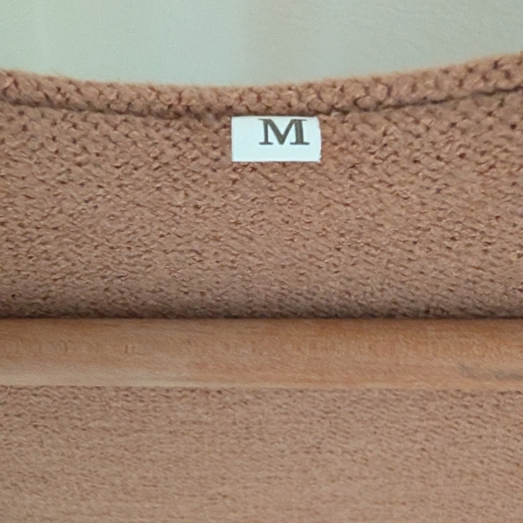 Women's Khaki Sleeveless Knit Mini Dress with Pockets, Sz M - Picture 7 of 8